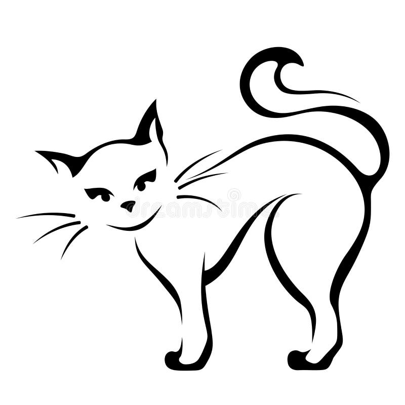 Wektorowa ilustracja kot ilustracja wektor Wektorowa ilustracja kot ilustracja wektor