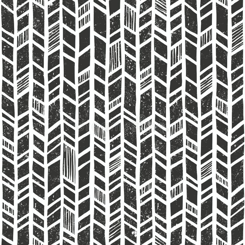 Vector hand drawn tribal pattern. Seamless geometric background with grunge texture. EPS10 vector illustration. Vector hand drawn tribal pattern. Seamless geometric background with grunge texture. EPS10 vector illustration.