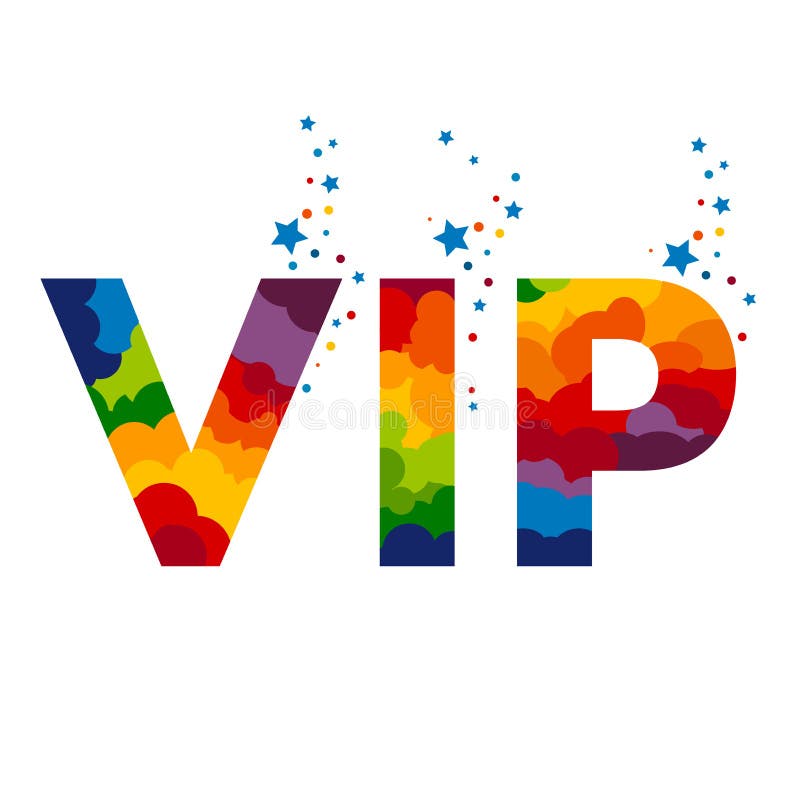 Wektorowa VIP ikona ilustracja wektor Wektorowa VIP ikona ilustracja wektor