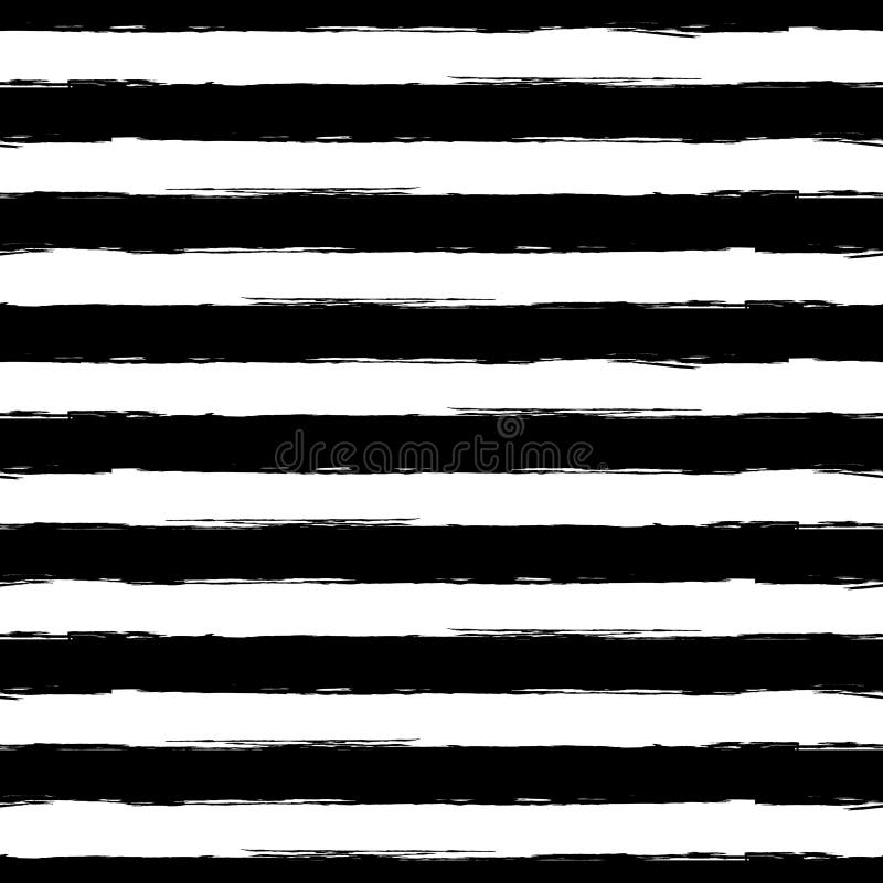 Vector watercolor stripe grunge seamless pattern. Abstract black and white brush strokes background. Vector watercolor stripe grunge seamless pattern. Abstract black and white brush strokes background.