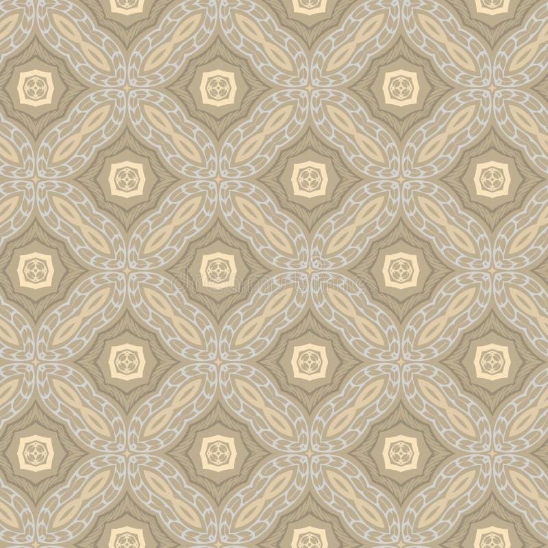 Wektorowego ornamentu bezszwowa deseniowa tapeta royalty ilustracja Wektorowego ornamentu bezszwowa deseniowa tapeta royalty ilustracja