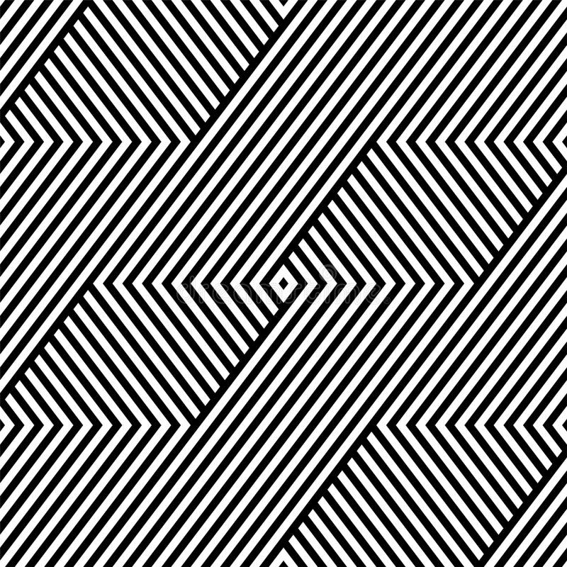 Wektorowy bezszwowy abstrakcjonistyczny geometryczny wz ilustracji Wektorowy bezszwowy abstrakcjonistyczny geometryczny wz ilustracji