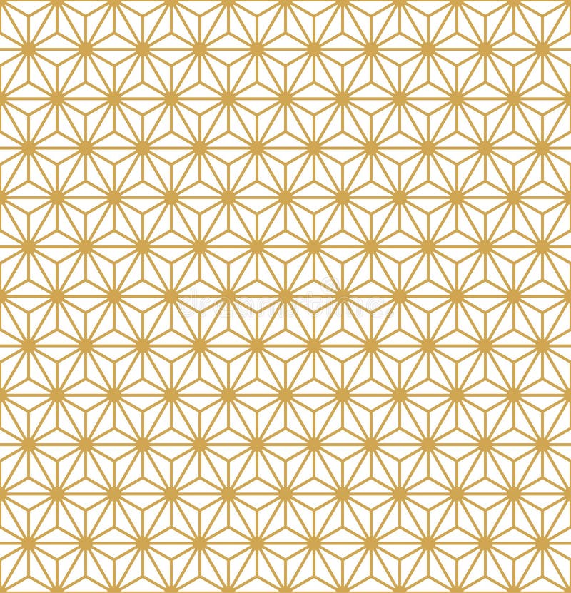 Wektorowy bezszwowy geometryczny bezszwowy wzór z trójboków elementami royalty ilustracja