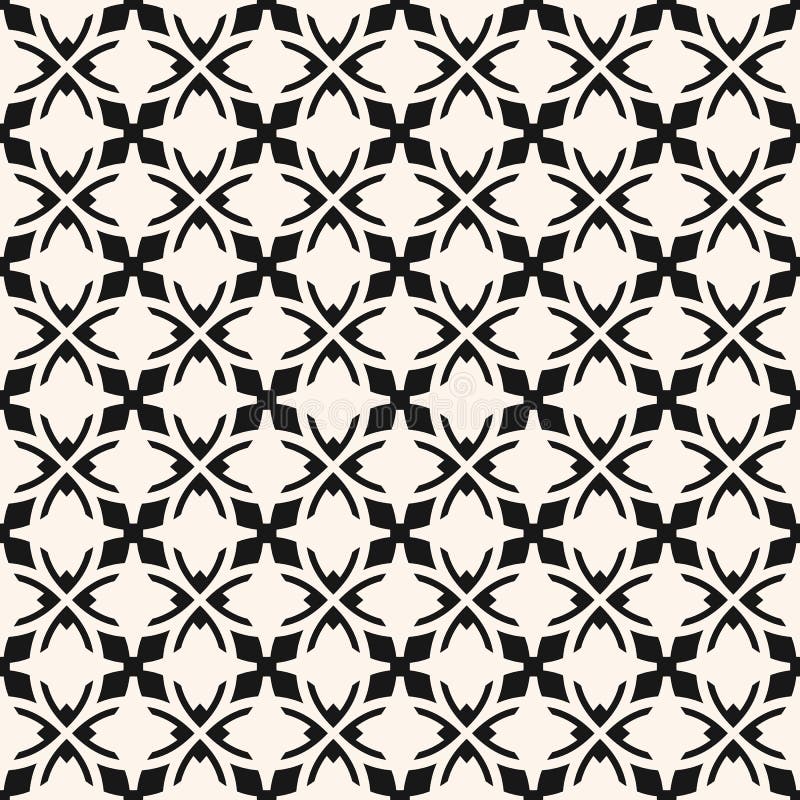 Wektorowy czarny i bia?y abstrakcjonistyczny ornamentacyjny bezszwowy wz?r w gothic stylu ilustracja wektor Wektorowy czarny i bia?y abstrakcjonistyczny ornamentacyjny bezszwowy wz?r w gothic stylu ilustracja wektor