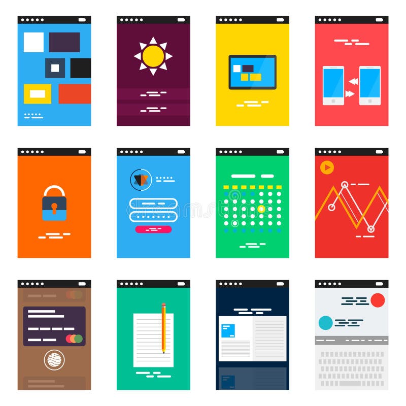 Wektorowy isometric wiszącej ozdoby app ui projekta pojęcie ilustracja wektor Wektorowy isometric wiszącej ozdoby app ui projekta pojęcie ilustracja wektor