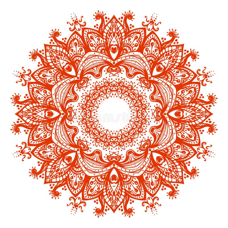 Wektorowy mandala Piękna ilustracja dla karty lub koszulki Sacr royalty ilustracja Wektorowy mandala Piękna ilustracja dla karty lub koszulki Sacr royalty ilustracja
