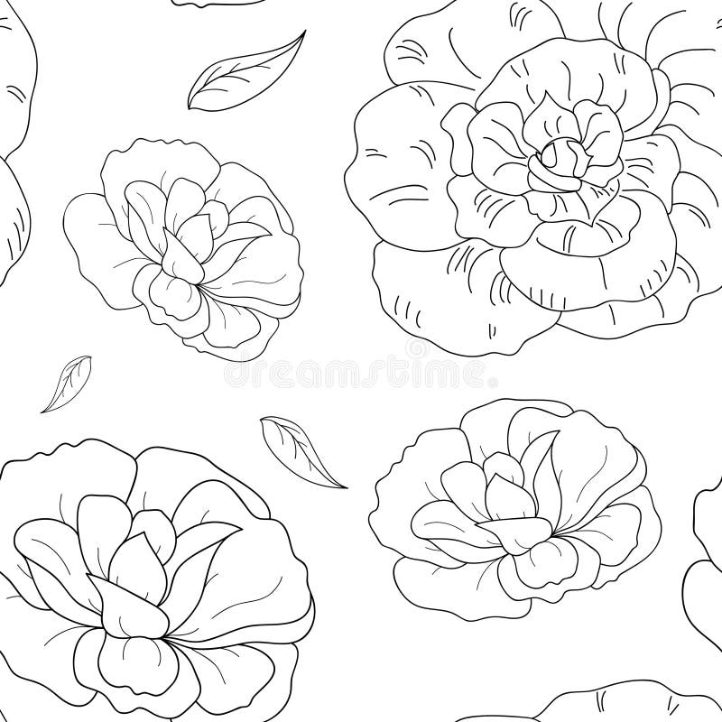 Wektoru wzór kwiaty royalty ilustracja Wektoru wzór kwiaty royalty ilustracja