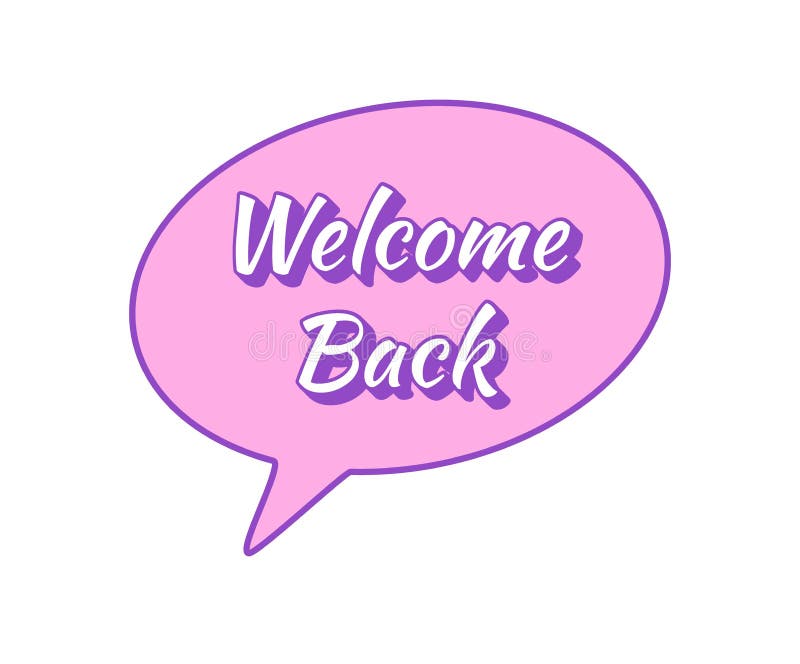 welcome-back-sign-template-vector-design-template-stock-vector
