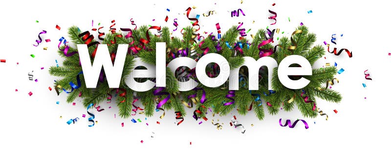 Welcome Banner Stock Illustrations – 105,984 Welcome Banner Stock  Illustrations, Vectors & Clipart - Dreamstime