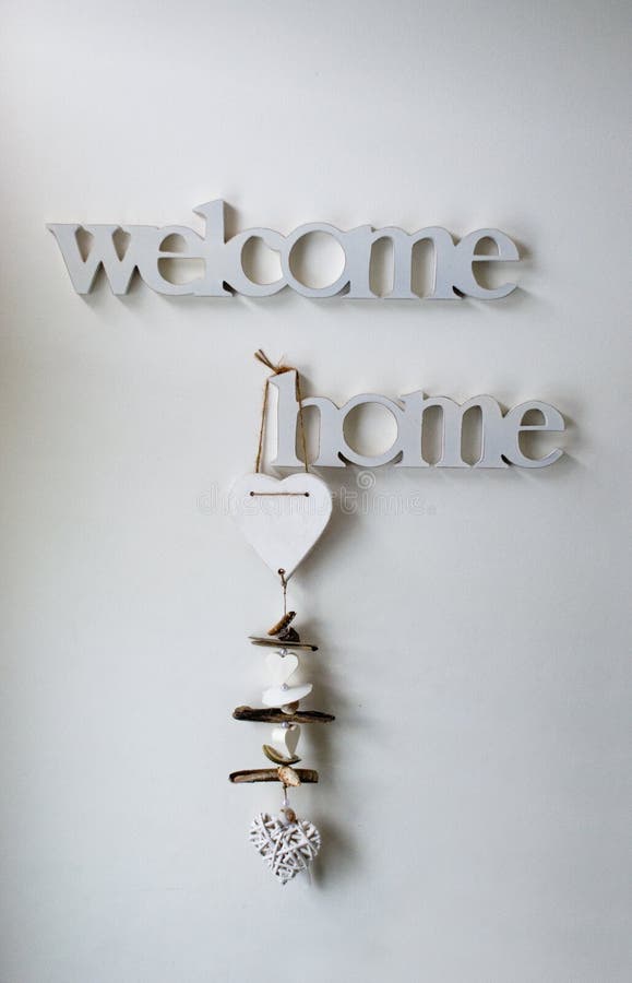 Welcome home stock photography Welcome home stock photography