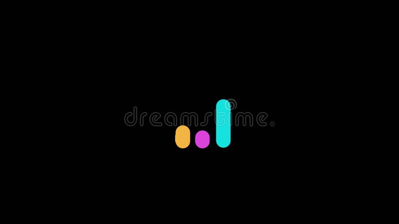 Welcome june greeting in motion graphic design. animated on white background color royalty free illustration.