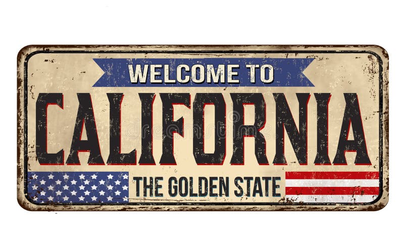 Love from California Metal Sign California State Sign USA State Sign Metal Traveler Gift California Sign American State Wall Decor