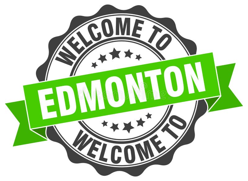 to Edmonton stamp stock vector. Illustration of seal 121916937