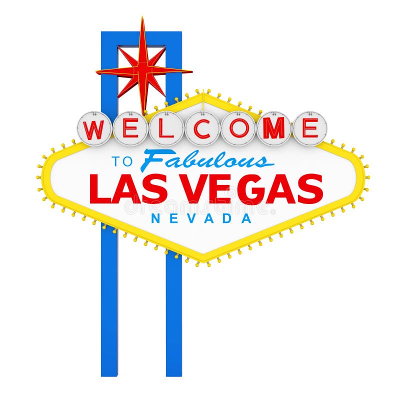 Welcome to las vegas stock vector. Illustration of gambling - 15768134