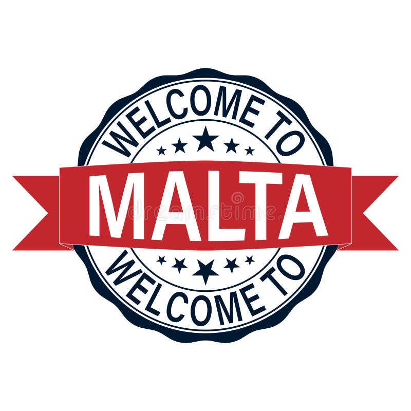 Malta rubber stamp stock vector. Illustration of famous 82597145