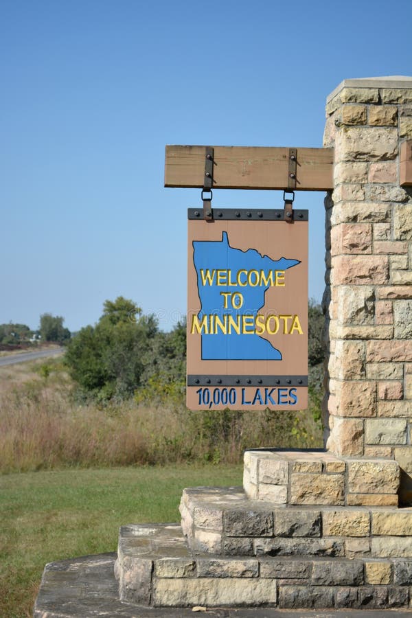 Welcome to MINNESOTA Sign MINNESOTA Sign MINNESOTA Gift 