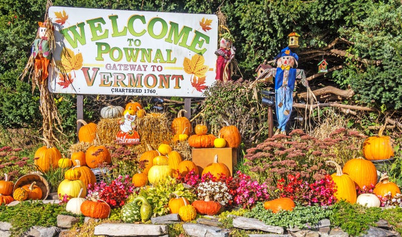 Welcome To Vermont Stock Photo Image Of Welcome Sign 5972688