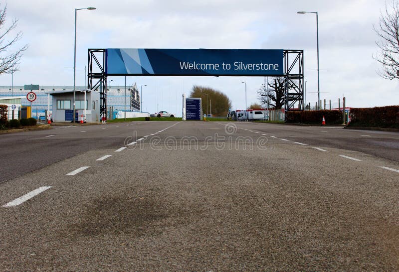 Welcome to Silverstone Circuit Sign