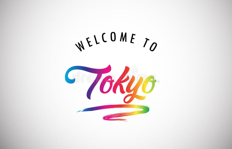 Welcome to tokyo in japanese