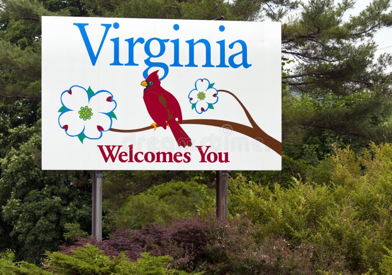 Welcome to Virginia royalty free stock photos Welcome to Virginia royalty free stock photos