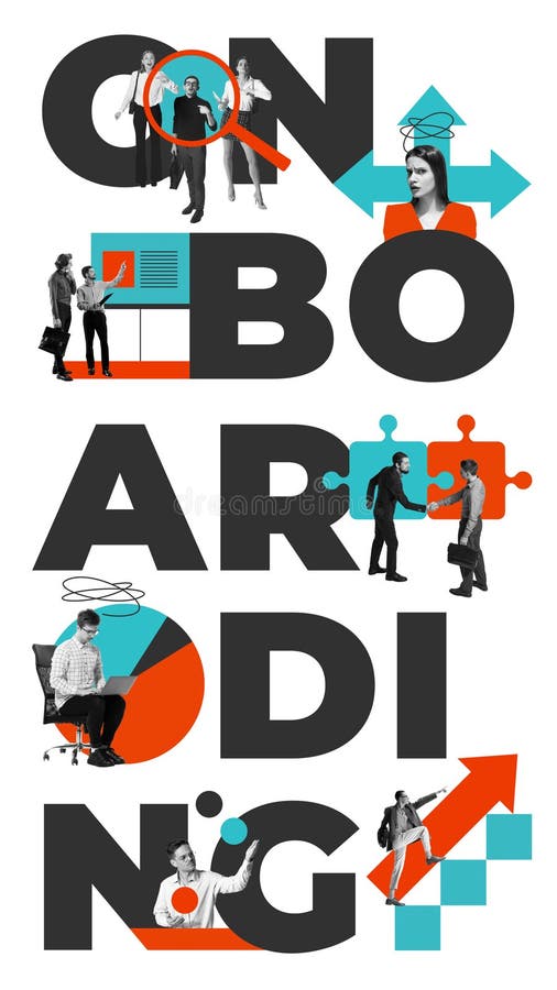 Welcoming new members with guidance and support ensures smooth integration into team. Fast and successful adaptation stock images