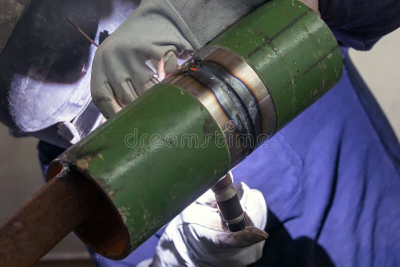 Welder Qualification Testing with Gas Tungsten Arc Welding Gtaw, Argon