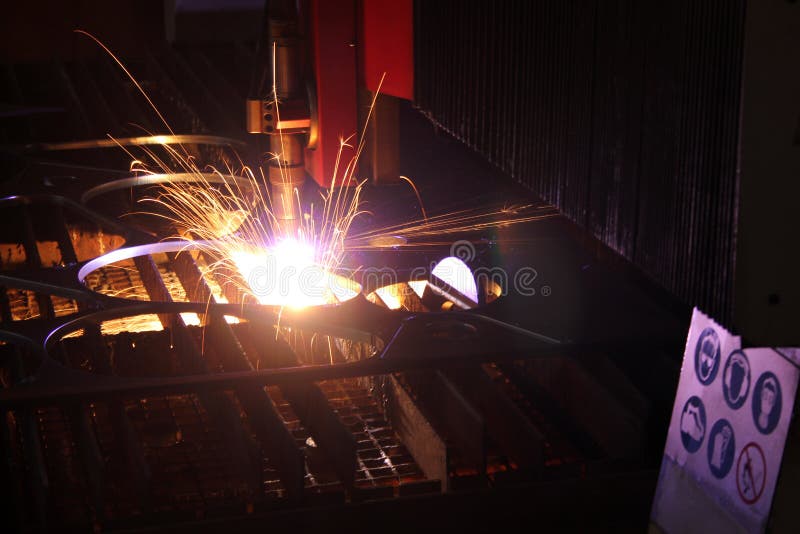 Plasma cutting torch. stock photo. Image of manufacturing - 4483220