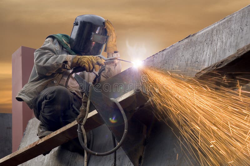Welding Sparks Stock Photography Image 9233792