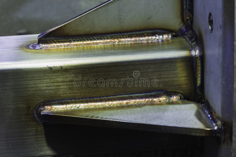 Welding of Stainless Steel with Argon Stock Image Image of inspection