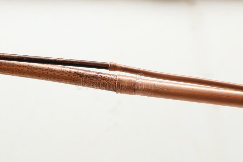 Welds joint of copper pipe stock photo. Image of joint 43552980