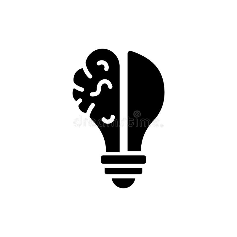 Well designed idea generation vector in modern style stock illustration