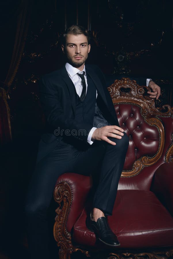 Well dressed man stock photo. Image of elegant, forceful - 122360964