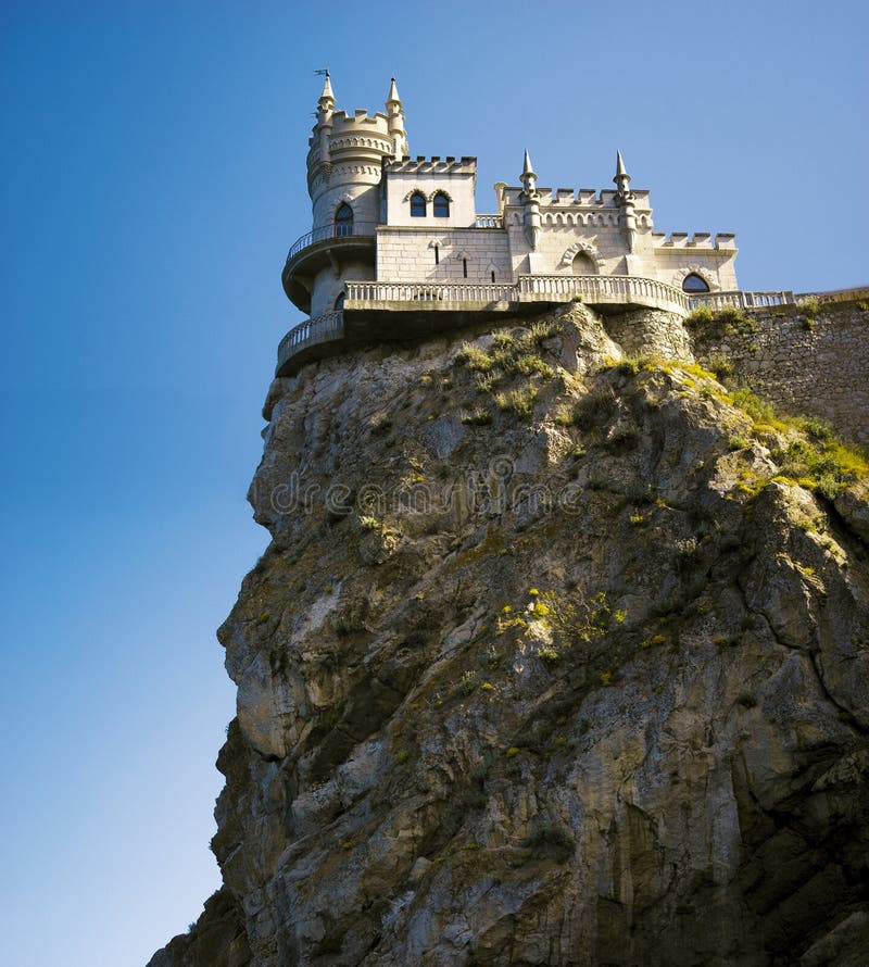 The well-known castle Swallow s Nest near Yalta