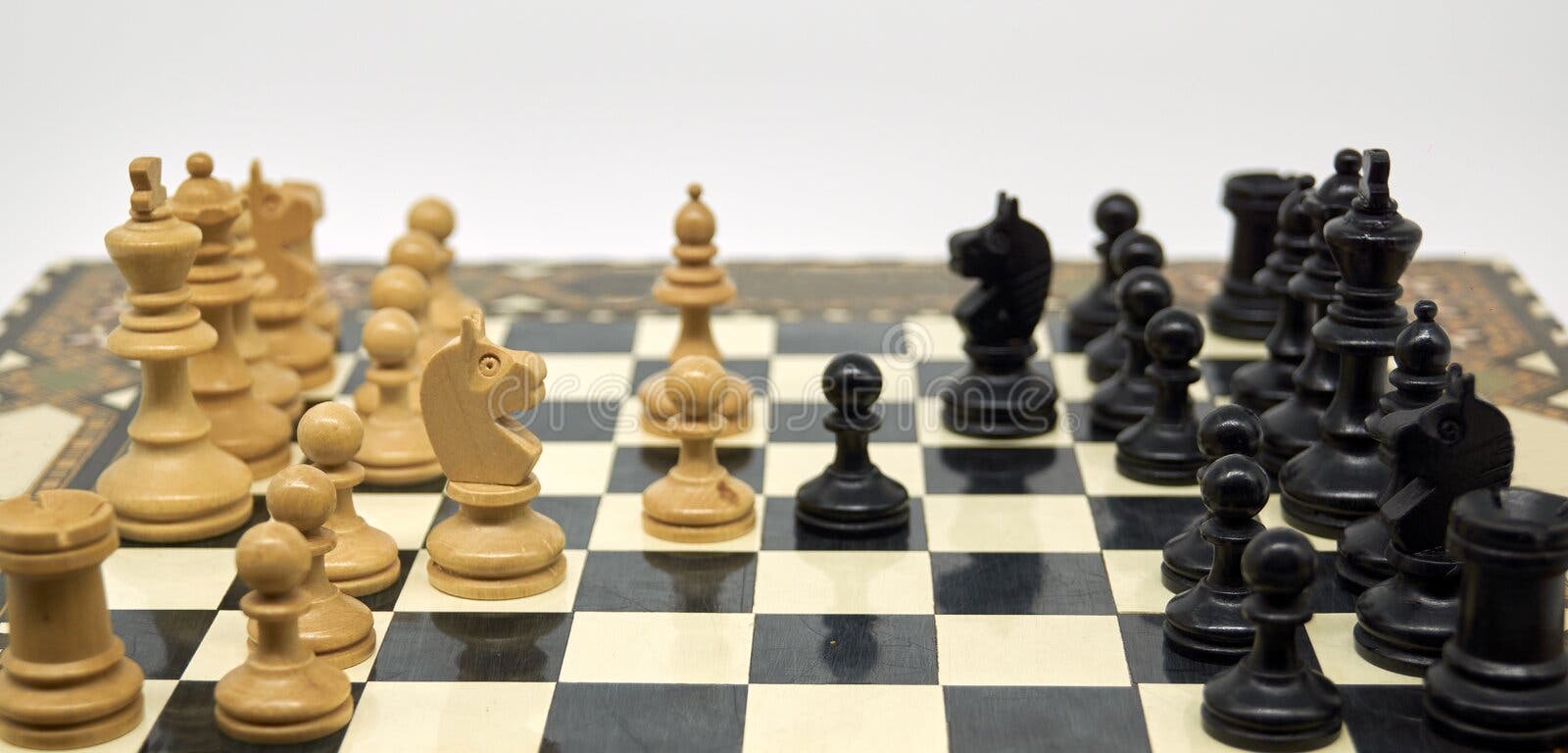 Chess Opening: Sicilian Defense Stock Photo - Alamy