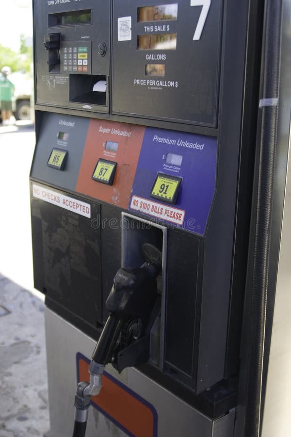 Well Used Gas Pump stock photo. Image of octane, selection 427374