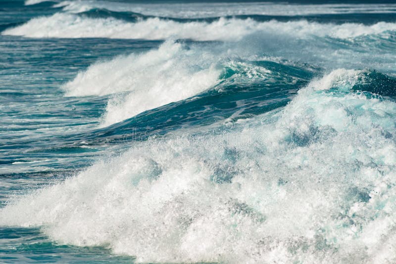 Wellen an hookipa Strand Maui Hawaii stockfoto Wellen an hookipa Strand Maui Hawaii stockfoto