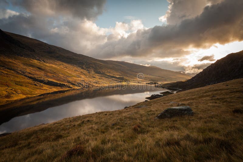 Welsh Mountain Lake royalty free stock photography Welsh Mountain Lake royalty free stock photography