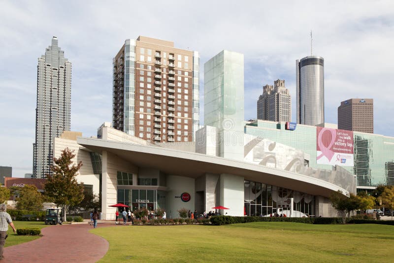 Welt von Coca-Cola - Atlanta, Georgia lizenzfreies stockfoto Welt von Coca-Cola - Atlanta, Georgia lizenzfreies stockfoto