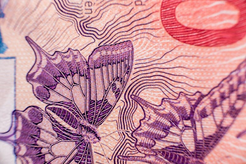 Weltgeldsammlung. Fragmente des Schweizer Geld stockfotos