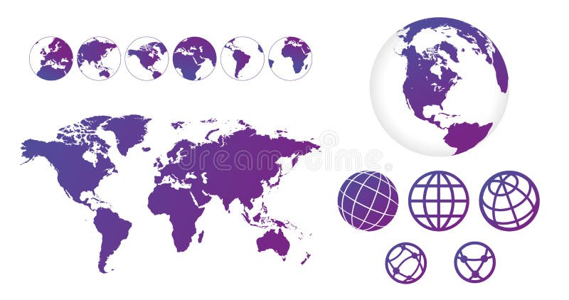Weltkarte mit Satz linearen Ikonen der Kugeln und verschiedenen Seiten Designinformation, Geschäftsdiagramm und Diagramm Auch im stock abbildung Weltkarte mit Satz linearen Ikonen der Kugeln und verschiedenen Seiten Designinformation, Geschäftsdiagramm und Diagramm Auch im stock abbildung