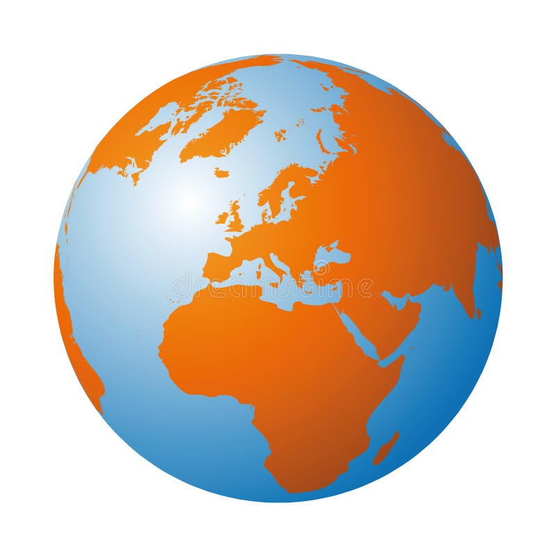 Weltkugel (Vektor) lizenzfreie abbildung Weltkugel (Vektor) lizenzfreie abbildung