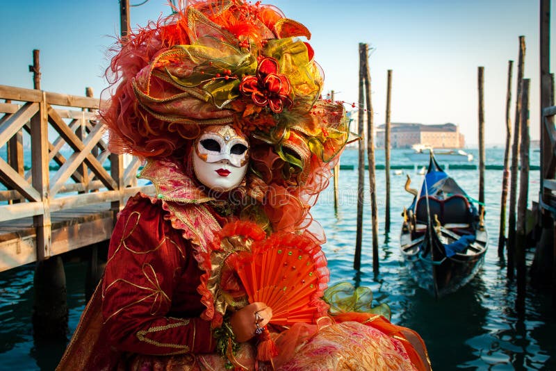 Wenecja karnawału kostium
