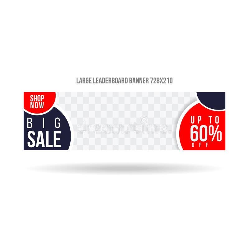 Werbegeschäft für Großvorleger-Vorlagenformate. Grosses Lederboard Template Website Promotion Business Design Großer Verkauf bis zu 60% Rabatt auf Ersatzbild