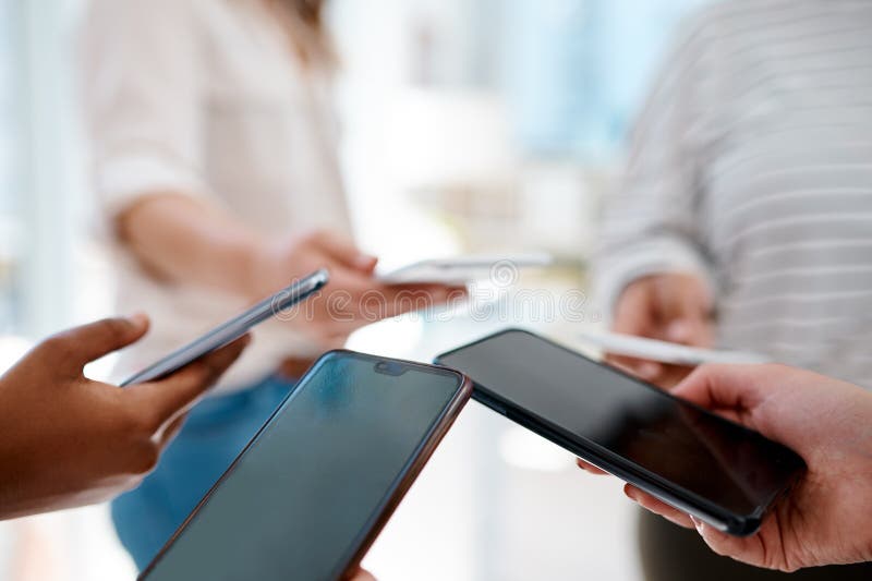 Were All Connected and in the Loop. an Unrecognizable Group of