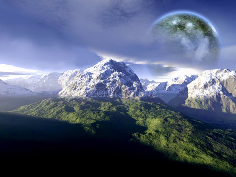 Wereld van Isur stock illustratie Wereld van Isur stock illustratie