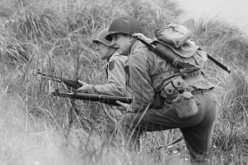 World War Two re-enactment staged by Blyth Battery. On Blyth Beach, Blyth, Northumberland, England, UK. 16th May 2013. World War Two re-enactment staged by Blyth Battery. On Blyth Beach, Blyth, Northumberland, England, UK. 16th May 2013.