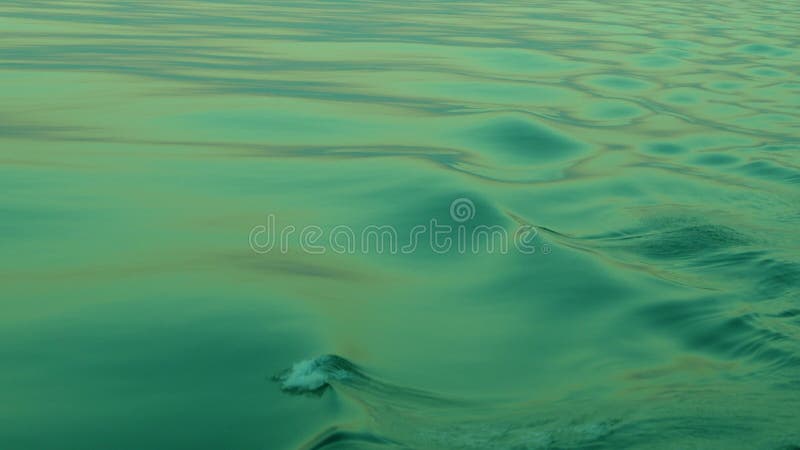 Wertvoller blauer wellenförmiger Hintergrund. der Meeresspiegel bewegt sich sanft und bildet eine Welligkeit.