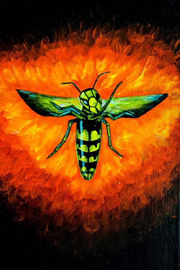 Flying wasp on the background of orange-red fire, acrylic pattern. art Director. drawing bees acrylic paints on canvas. High quality animal oil painting by hand without references. Artistic, artwork, awareness, blaze, burn, burnt, burst, busy, campfire, collage, devil, earth, element, engraved, engraving, explosion, fiery, fireplace, firewall, flame, flammable, furnace, gathering, globe, glow, graphic, ignite, illustration, inferno, insect, intense, map, melt, movement, orangered, planet, shield, silhouette, sketch, splash, splatter, spot, stain, stripes, tattoo, tongue, , warmth, wave, whiskers, worldwide. Flying wasp on the background of orange-red fire, acrylic pattern. art Director. drawing bees acrylic paints on canvas. High quality animal oil painting by hand without references. Artistic, artwork, awareness, blaze, burn, burnt, burst, busy, campfire, collage, devil, earth, element, engraved, engraving, explosion, fiery, fireplace, firewall, flame, flammable, furnace, gathering, globe, glow, graphic, ignite, illustration, inferno, insect, intense, map, melt, movement, orangered, planet, shield, silhouette, sketch, splash, splatter, spot, stain, stripes, tattoo, tongue, , warmth, wave, whiskers, worldwide