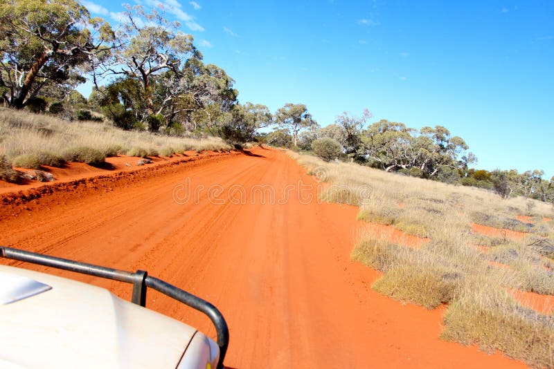 West Australian outback off road track