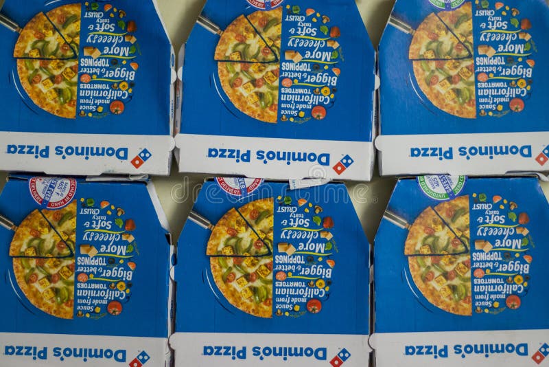 340 Dominos Pizza Box Images, Stock Photos & Vectors